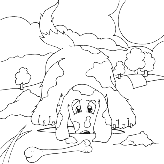 dog coloring pages