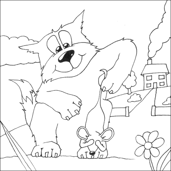 cat coloring pages