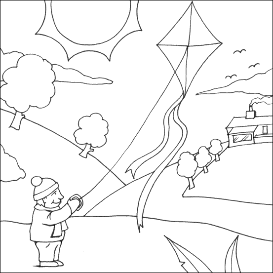 Updates are posted on my free Colouring Blog. Kite Coloring