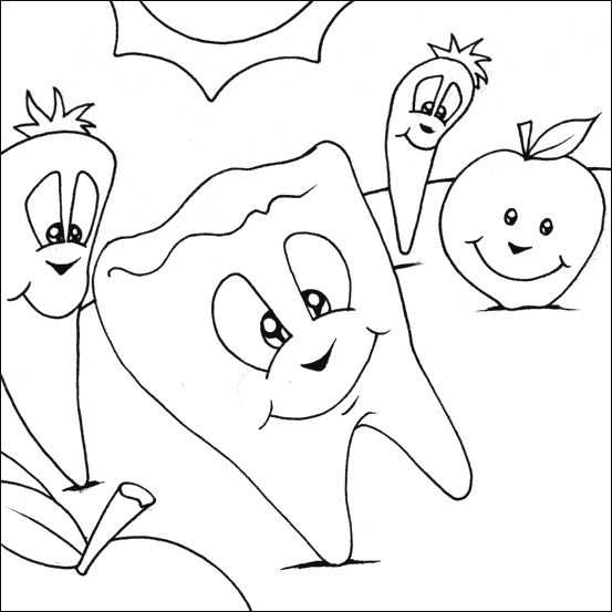 dental coloring pages - photo #16