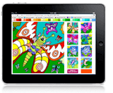 papillon jeu de coloriage ipad