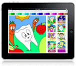 dentiste jeu de coloriage ipad