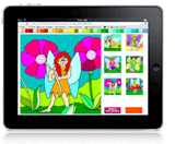 Jeu de coloriage de fée