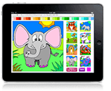 Zoo jeu de coloriage iPad