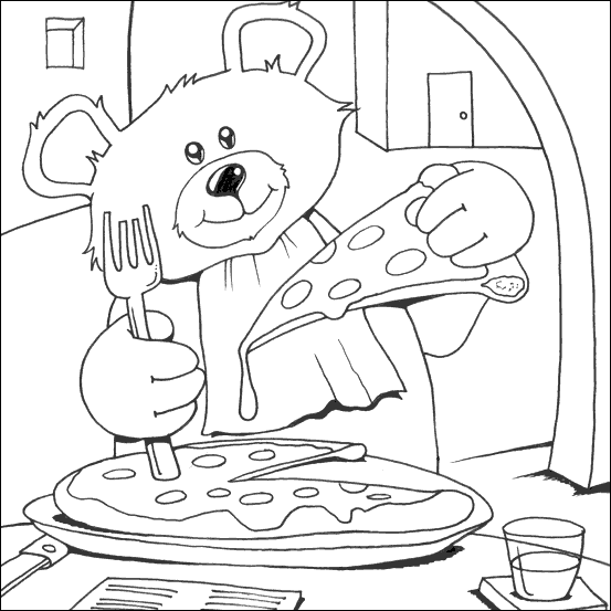 kids pizza maze