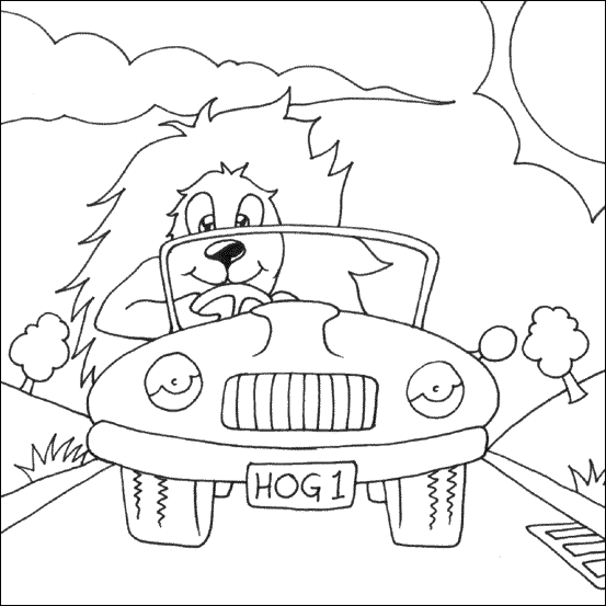 free coloring pages cars. on the Free Coloring pages
