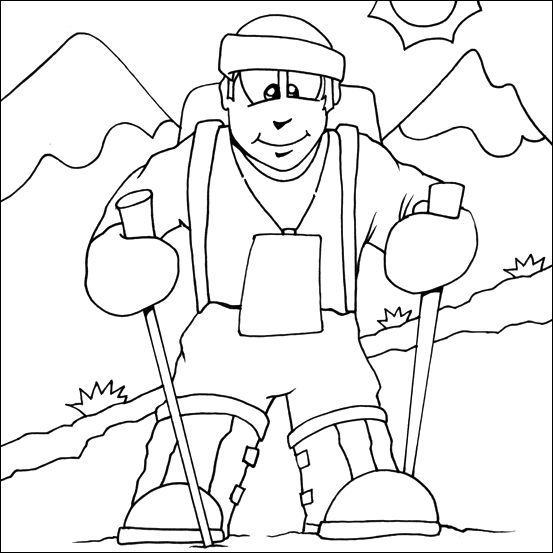 walker coloring pages - photo #8