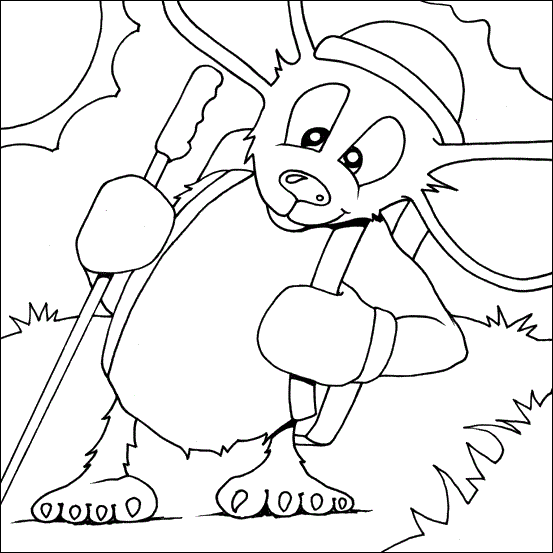 walker coloring pages - photo #21