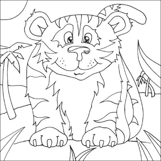 safari animal coloring pages - photo #50