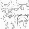 Messy Pig Colouring