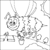 Honey Bee Colouring