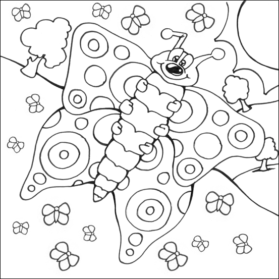Butterfly Coloring