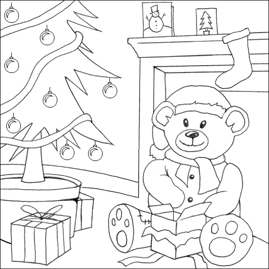 Xmas Teddy Bear
