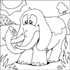Mammoth Colouring