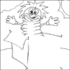 clown in box