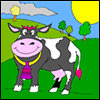 spotty pig colouring