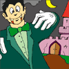 Halloween iPad colouring game
