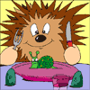 Hedgehog  Coloring Pages