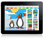Easy colouring game