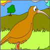 iPad Bird Colouring