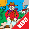 Cowboy Colouring Cowboy Colouring