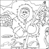 Eskimo Colouring