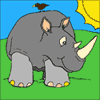 Online Rhino Coloring