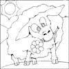 Funny sheep