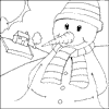 Happy Snowman