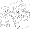 Snowman & Bear